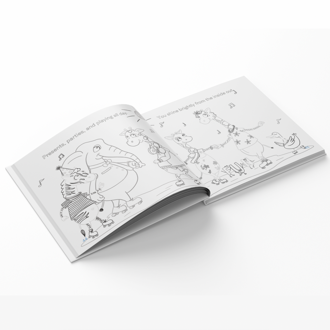 The Cheerful Giraffes: Happy Birthday