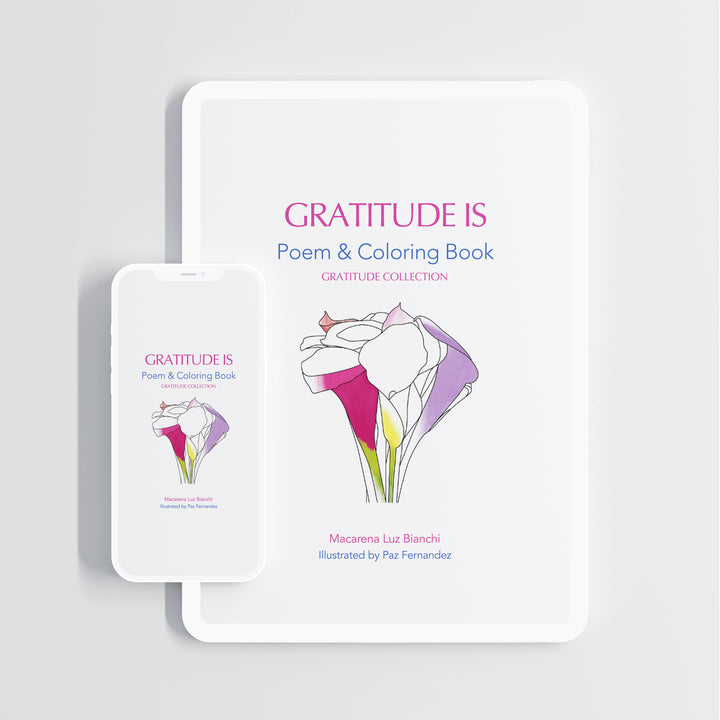 Flowers of Gratitude Coloring Book