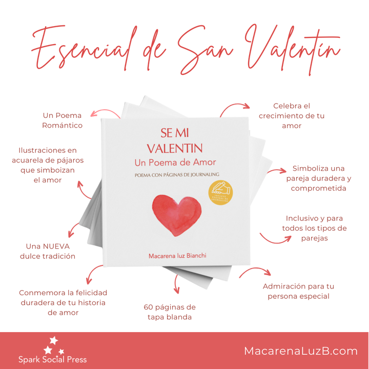 Poema de Amor de San Valentín con Páginas de Journaling