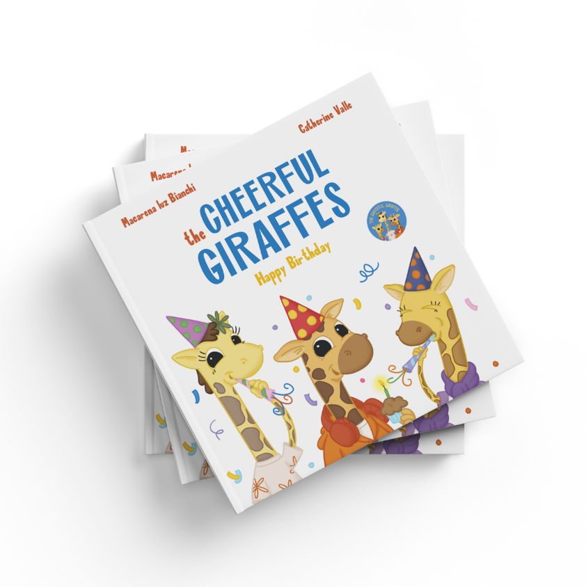 The Cheerful Giraffes: Happy Birthday | Hardcover
