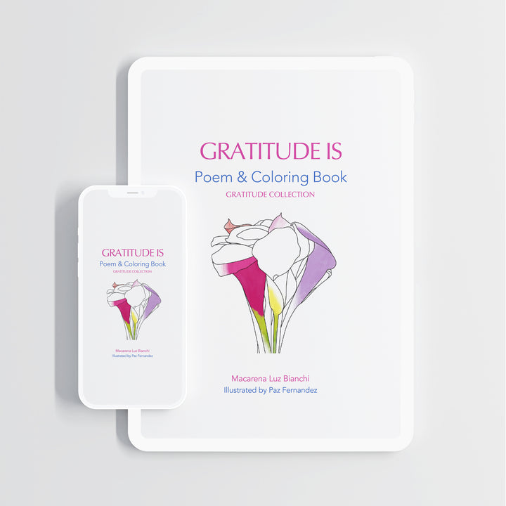 Gratitude Is: Adult Coloring Book
