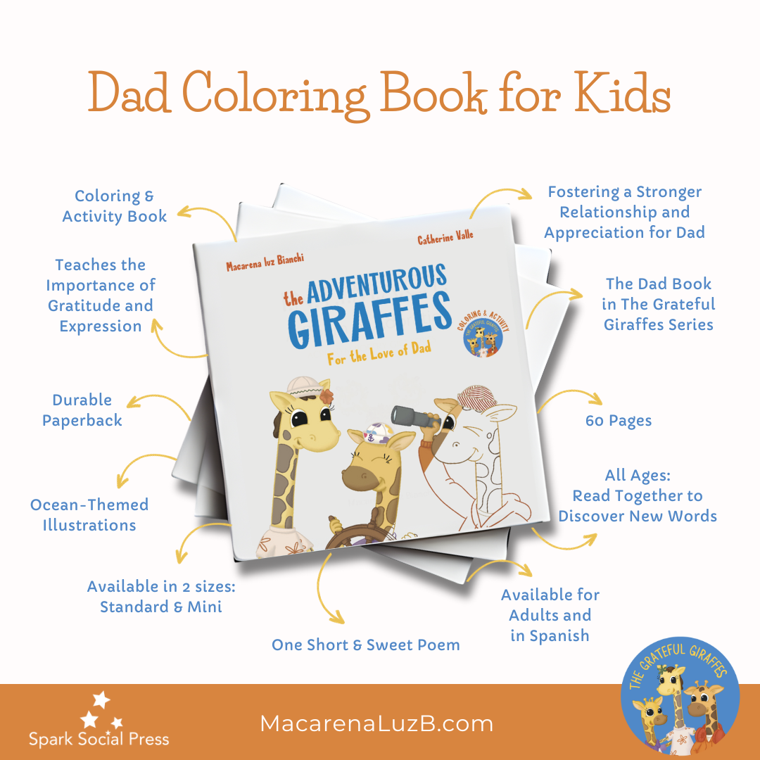 Dad Coloring Book For Kids