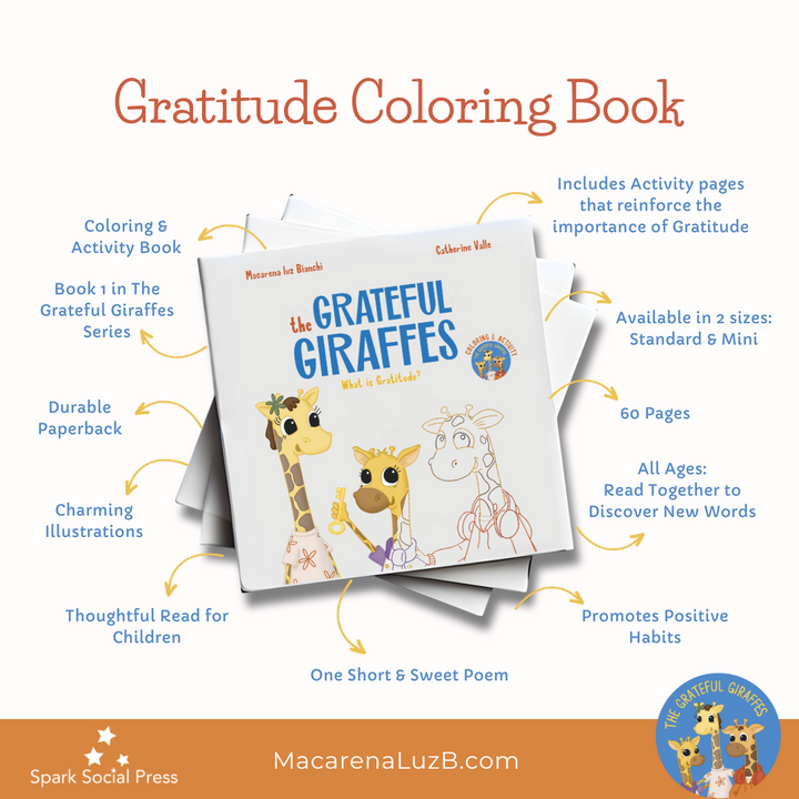 Gratitude Book for Kids Coloring Book