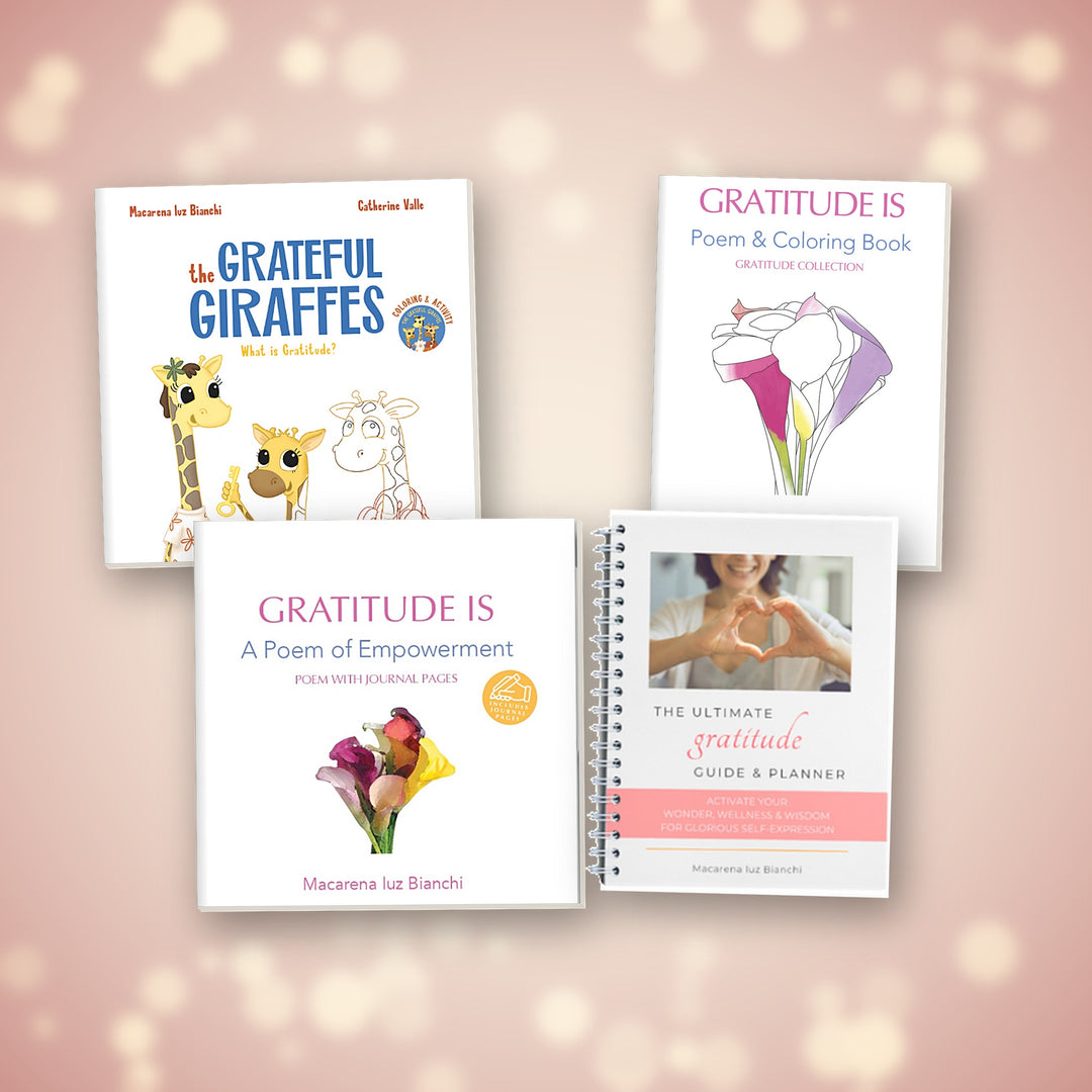 Gratitude Under the Tree: all books together