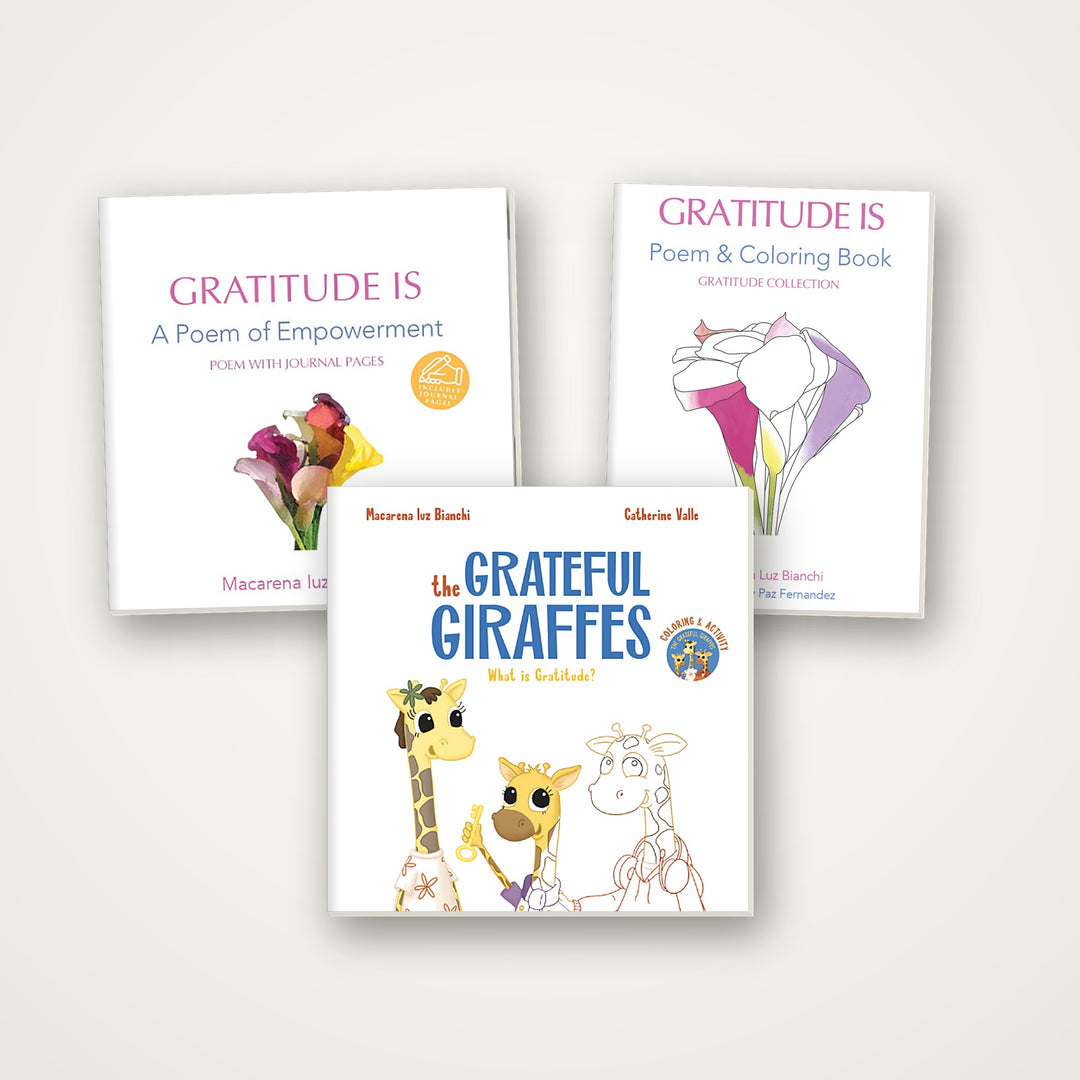 The Grateful Giraffes Gratitude Pack: all books together