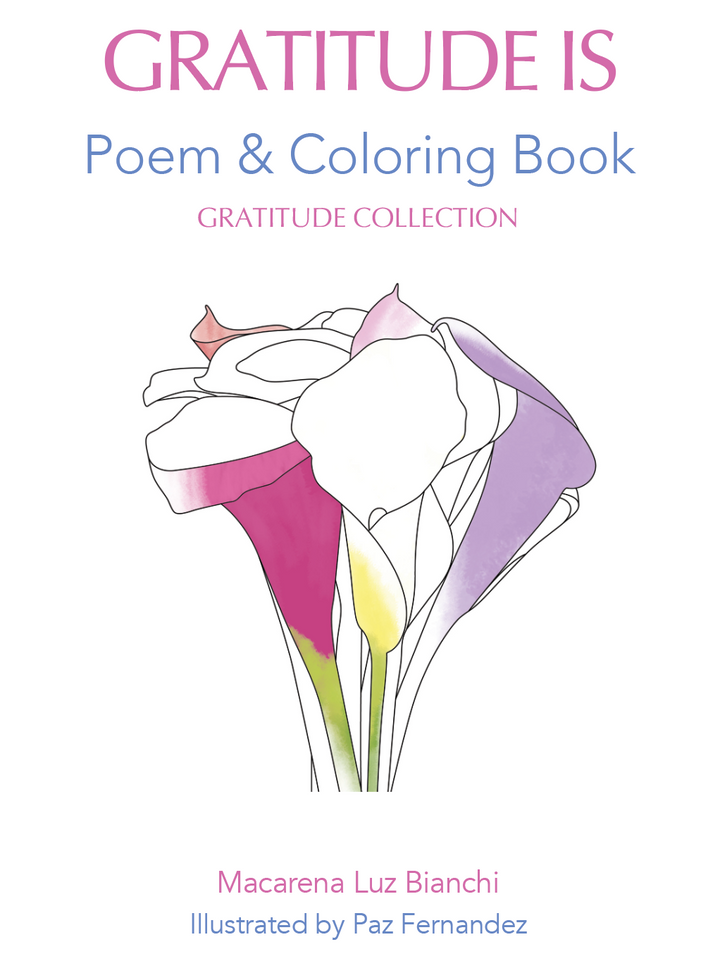 Flowers of Gratitude Coloring Book